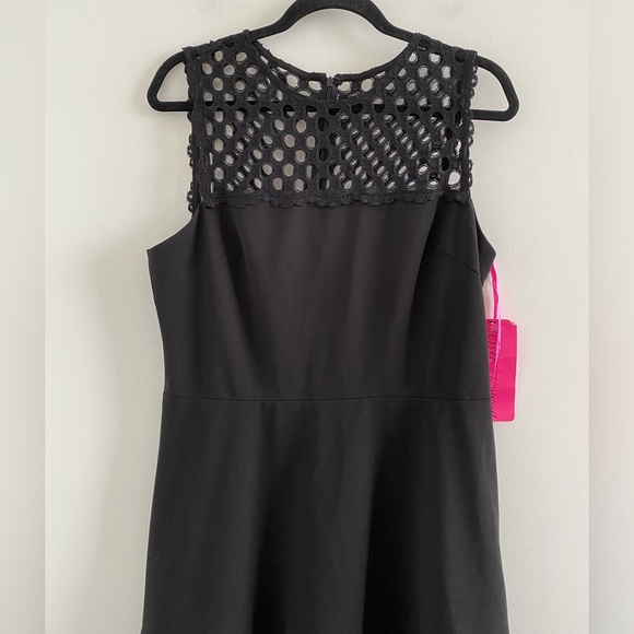 Betsey Johnson Black Dress Size 14 New With Tag - Picture 2 of 9